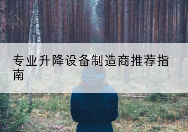 丰满电动剪叉升降平台厂家-专业升降设备制造商推荐指南